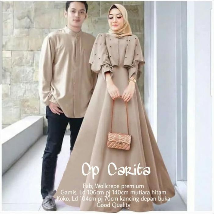 COUPLE CARITA MOCCA BAJU COUPLE 0152 SKD BAJU GAMIS