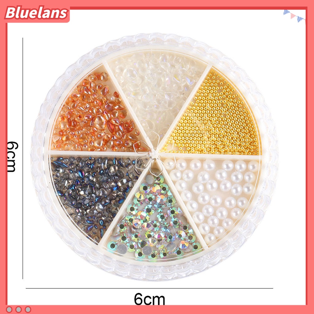 (In Stock) Kacamata Hitam Lensa Warna Warni ♡Aksesoris Perhiasan Manik-Manik Kuku Bahan Metal Untuk Dekorasi Makeup