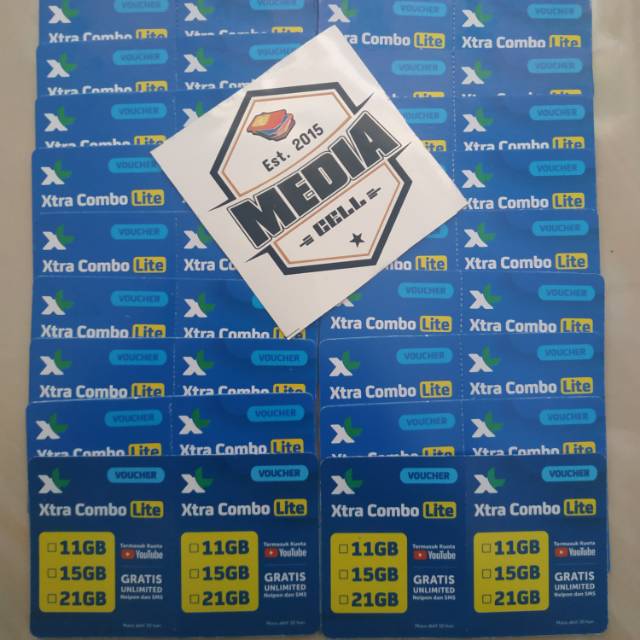 Voucher Data XL 21GB [Kode Bisa Dikirim via Chat]
