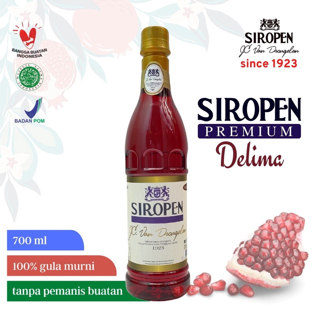 

Sirup Delima Siropen Premium Delima 700ml