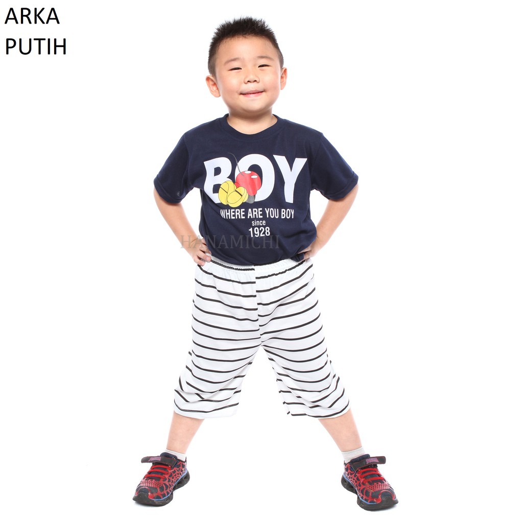 Hanamichi ARKA Celana Anak Pendek Salur