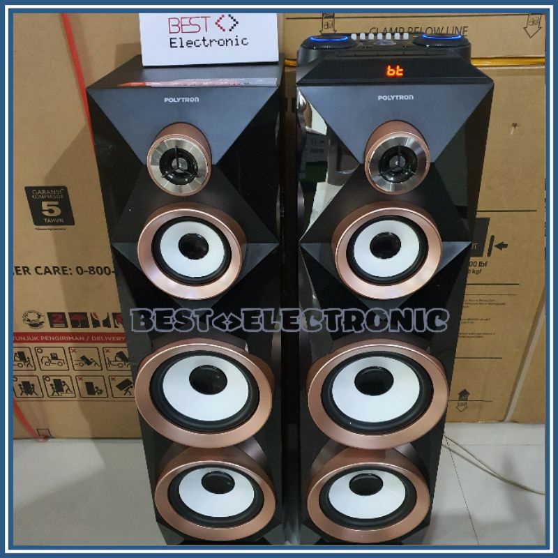 SPEAKER AKTIF POLYTRON PAS 8BF28 PAS8BF28 8B28 BLUETOOTH