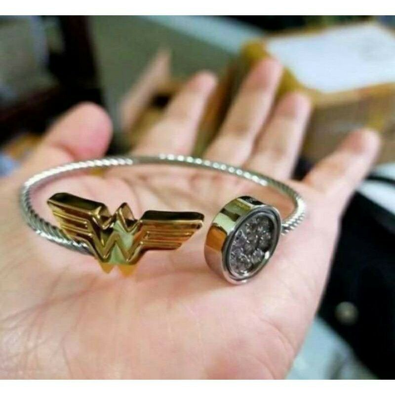WONDER WOMAN BANGLE MCI/GELANG KESEHATAN MCI ORIGINAL PRODUK