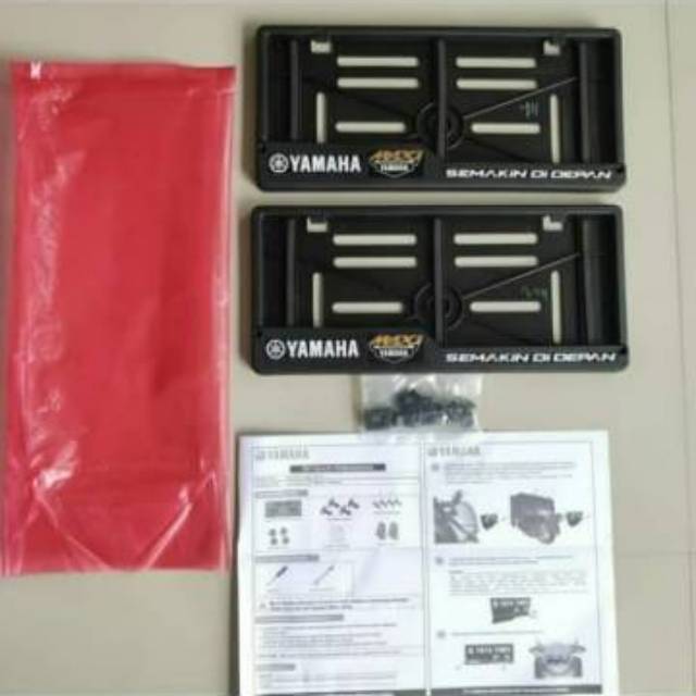 COVER PLAT NOMER YAMAHA ORIGINAL