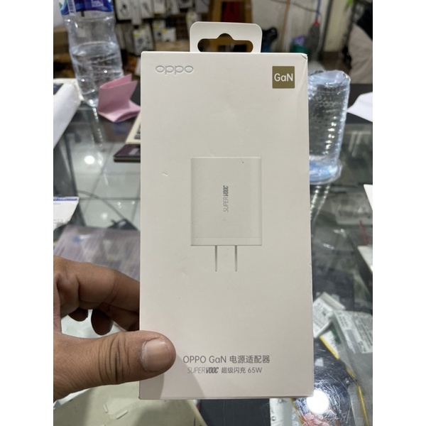 Oppo Charger GAN 65W Type C Super Vooc Original