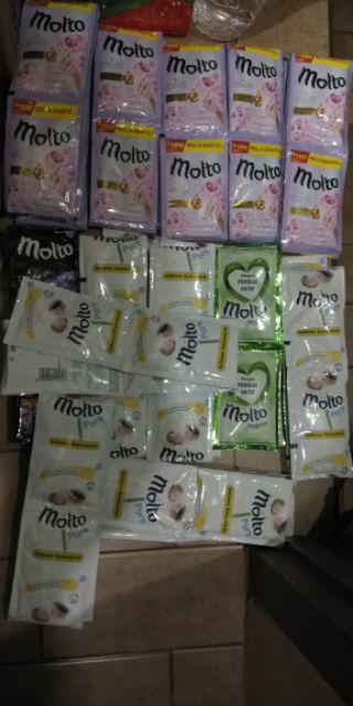 Molto Pewangi Pakaian Sachet Banderol 1000 20 Ml - 6 Pcs
