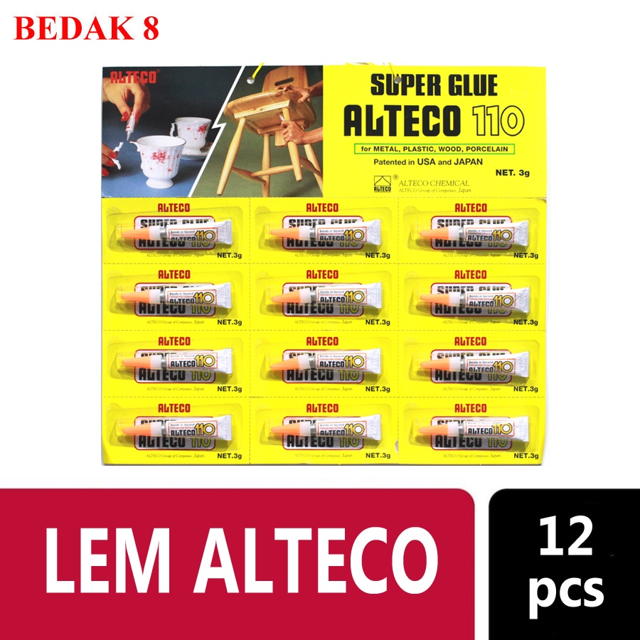 Lem Alteco / Lem Super Glue/ Lem Serba Guna/ Alteco Original Asli