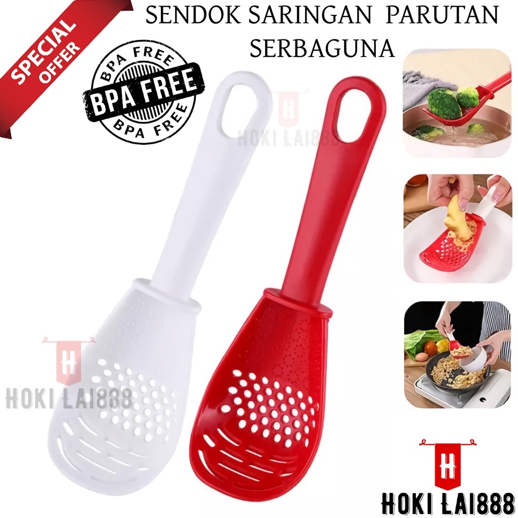 [HKL] SENDOK SARINGAN MULTIFUNGSI / CENTONG NASI / SENDOK SARINGAN CUCI SERBAGUNA