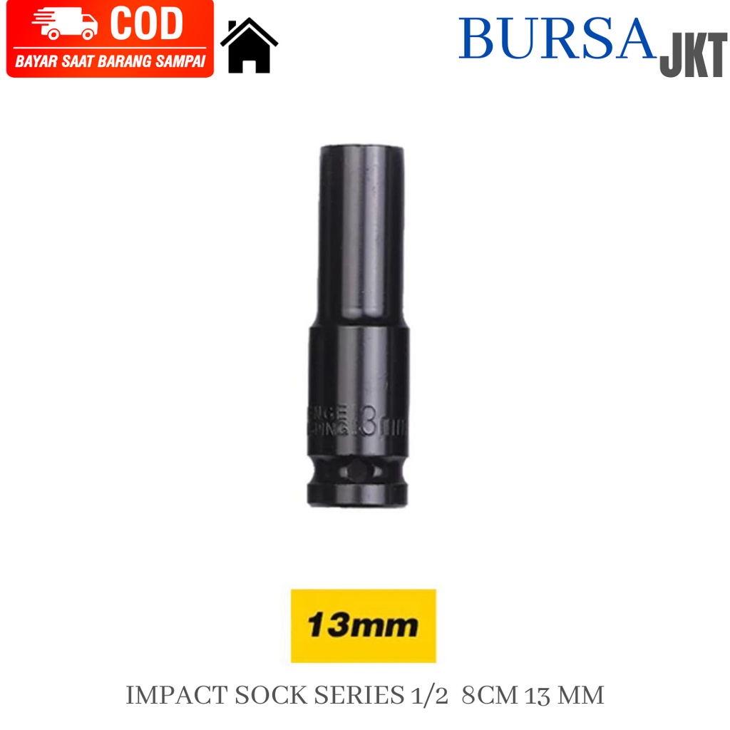 MATA SOCK SOK IMPACT KONEKTOR 1/2 DEEP WALL 8 CM 13 MM