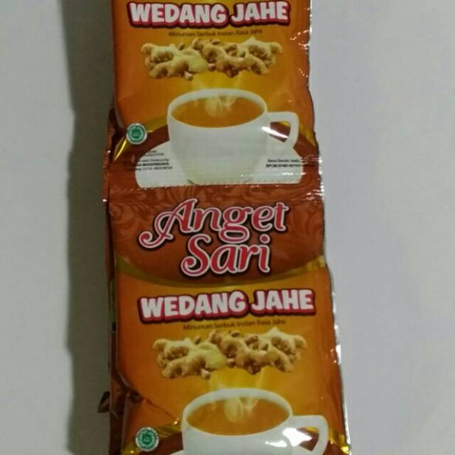 

Anget Sari Wedang Jahe per renceng (10 sch)