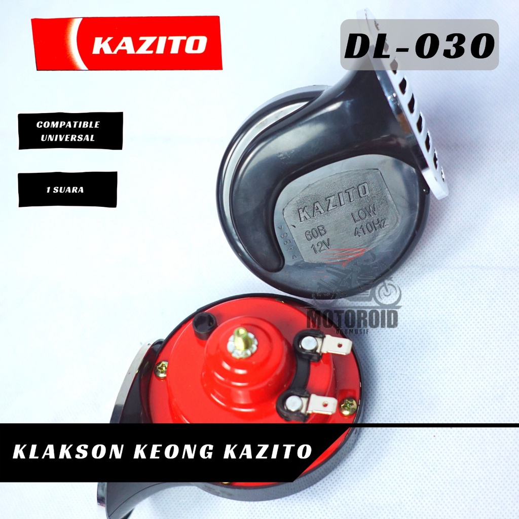 KLAKSON TWINS STONE KAZITO 030 WATERPROF 12V BASS KLAKSON KEONG DOUBLE KAZITO UNIVERSAL