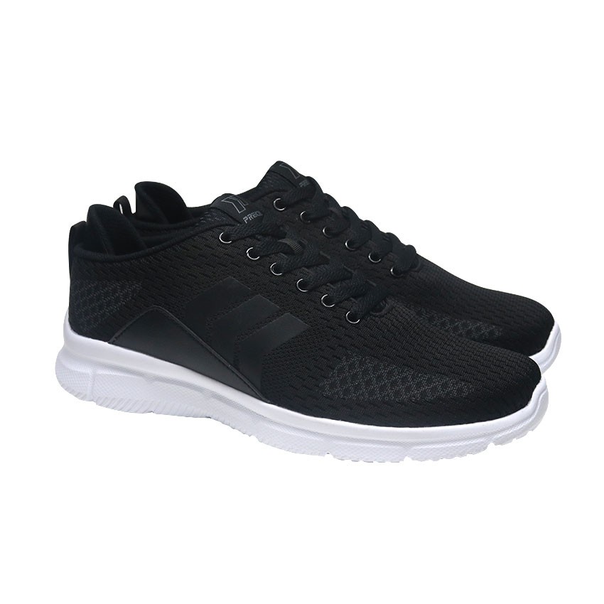 Precise Flexnit Dixon M Sepatu Sporty Pria - Black/White