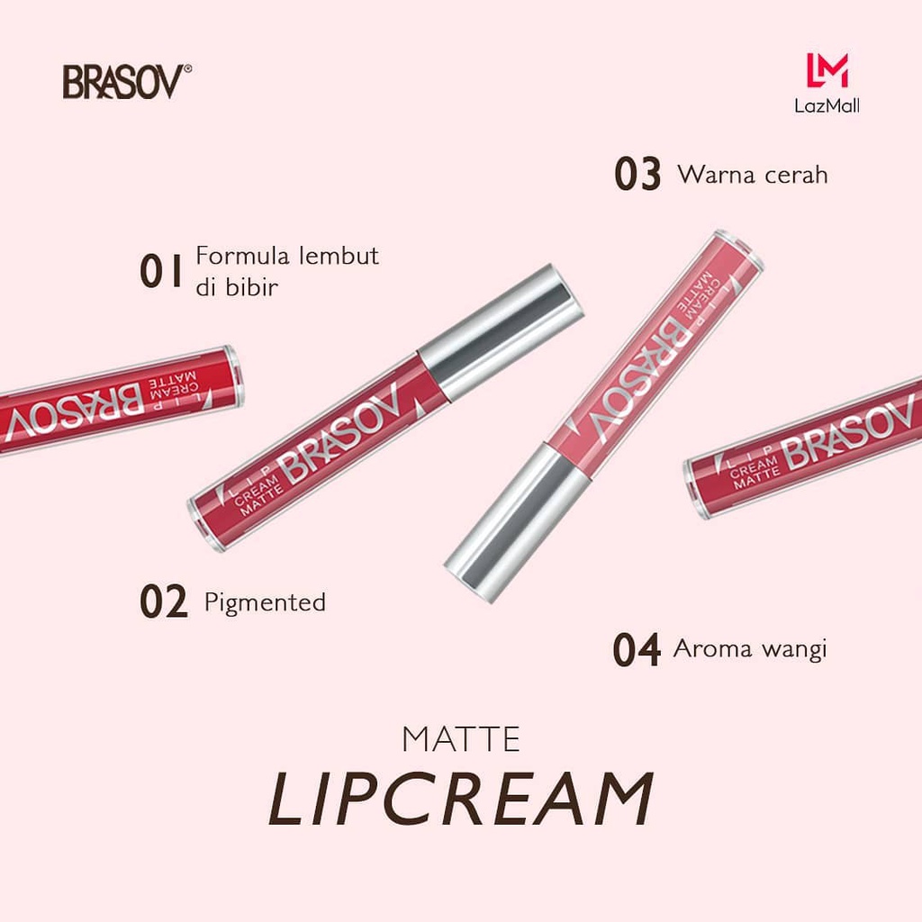 Lip cream BRASOV LIPCREAM lipstik matte