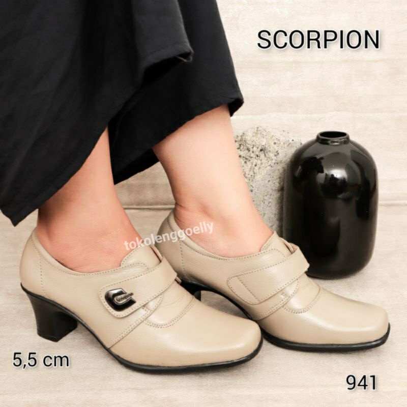 Scorpion Sepatu Kerja Wanita  S941 (special price diskon 5%-10% min order 6pc)