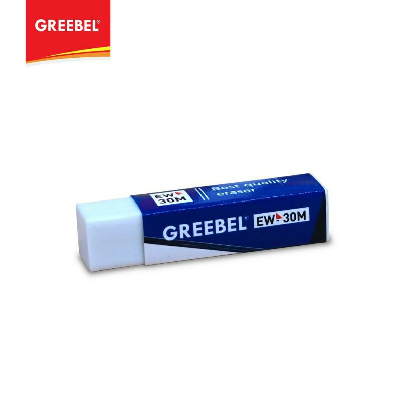 GREEBEL Penghapus Putih / Eraser White EW 30 M (Box / 30pcs)