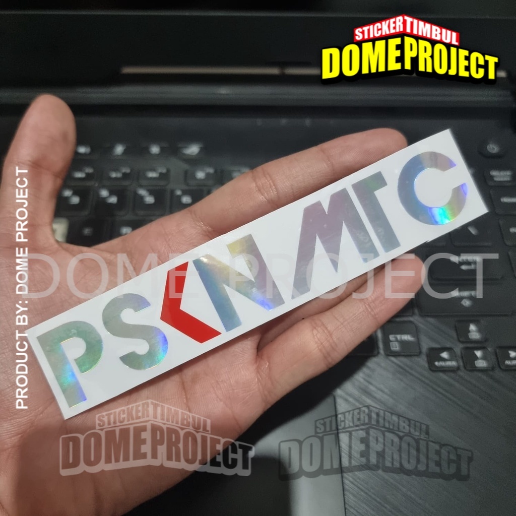 STIKER CUTTING DECAL HELM MOTOR KACA MOBIL LOGO PSKN MTC STICKER  AKSESORIS SCOOPY VARIO BEAT PCX AEROX NMAX AESTHETIC KEREN