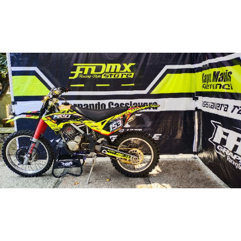 

Decal Oracal Stabilo klx gordon laminasi 3M tebal
