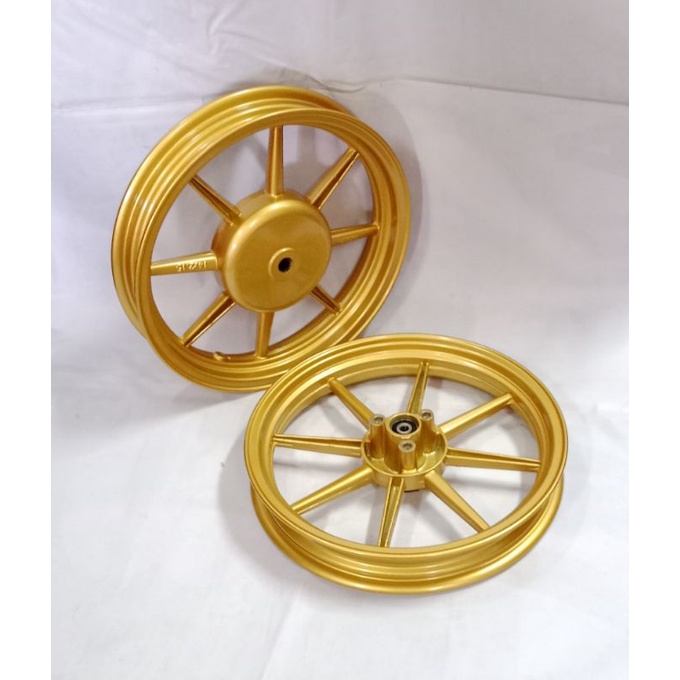 1set VELG/PELAK V ROSSI PALANG 8 MIO M3/MIO 115/FINO125/XRIDE 125/MIO Z. PELEK VELG PALANG 8 COPY RC