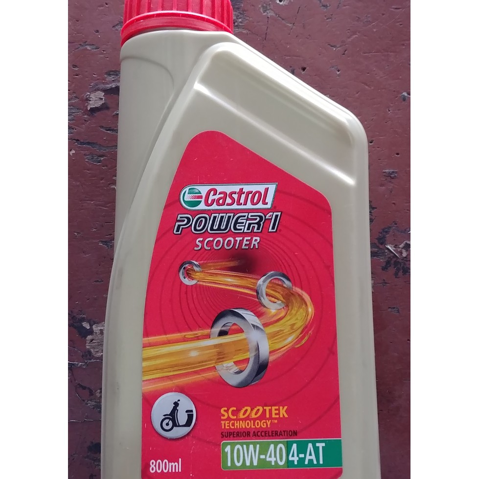 Oli Castrol Power 1 matic/scooter 0.8 L