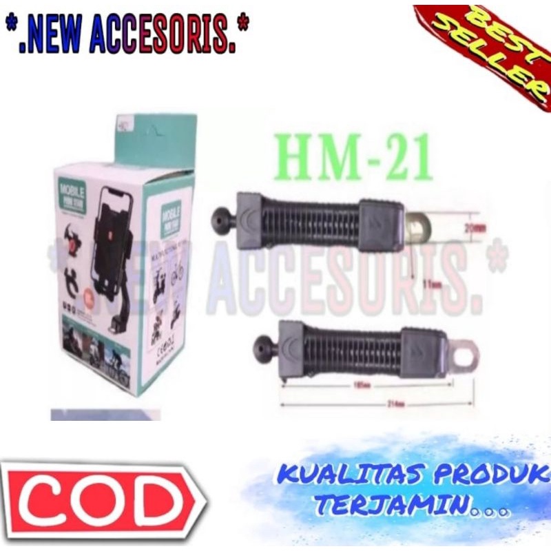 Holder Motor Spion HM-21 Stand Phone Holder Hm21 Universal mount