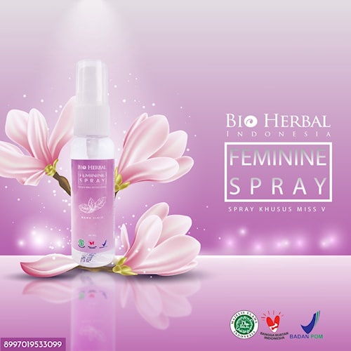 Bio Herbal Feminine Spray Pewangi Kewanitaan / Intimate Spray 30