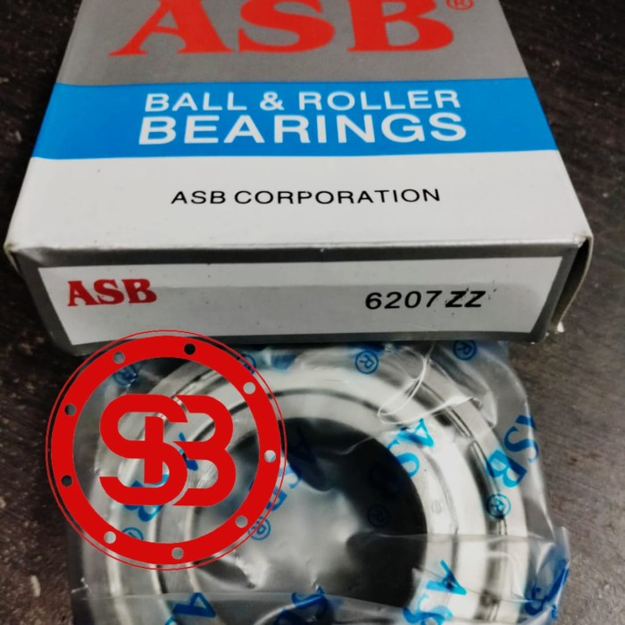 Bearing / Laker / Laher 6207 ZZ ASB