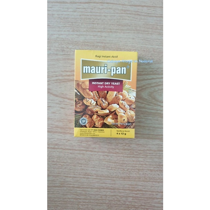 

Mauripan Ragi / Mauripan Yeast 4 x 12 Gram TERLARIS TERPERCAYA ORIGINAL