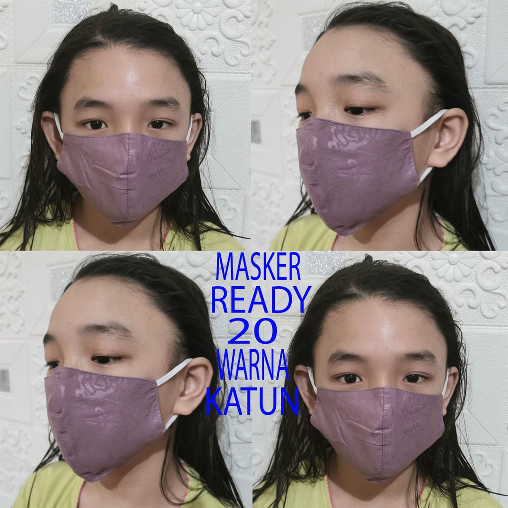 ISANNY MASKER ANAK2 BERKWALITAS/KATUN EMBOS/READY STOCK