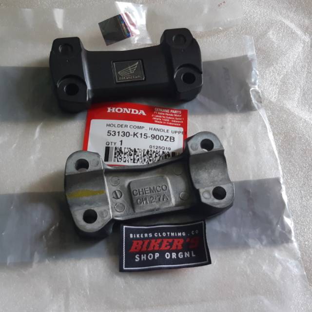 Raiser reiser stang cb150r old original ahm tutup stang cb 150r old