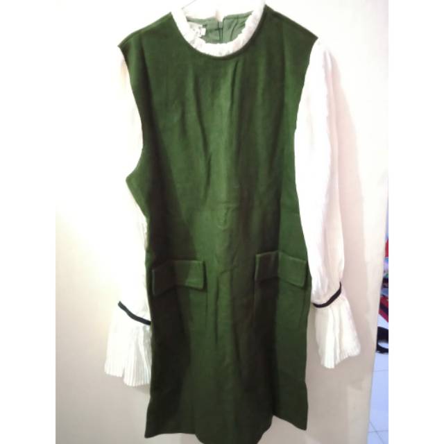 Tunik import plisket