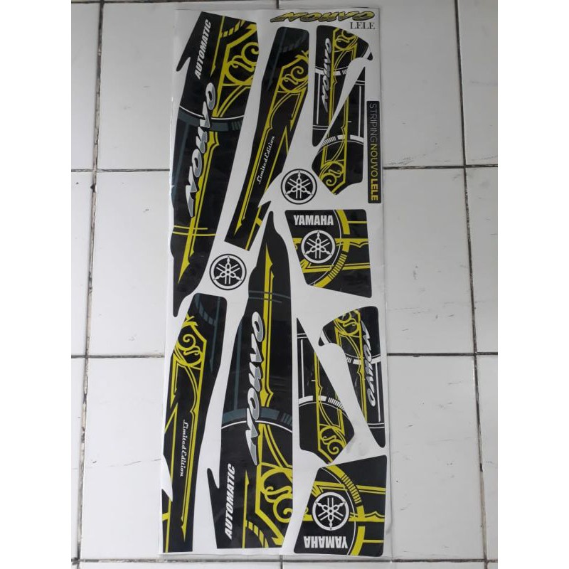 (COD) striping variasi nouvo lele batik