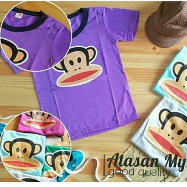 Kaos anak murah paul frank