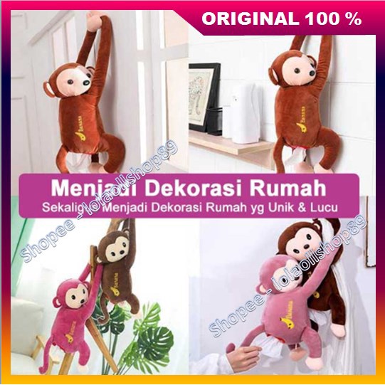 Kotak Tisu Monyet Unik Tempat Tisu Monyet Tissue Cover Monkey 100% ASLI ORIGINAL