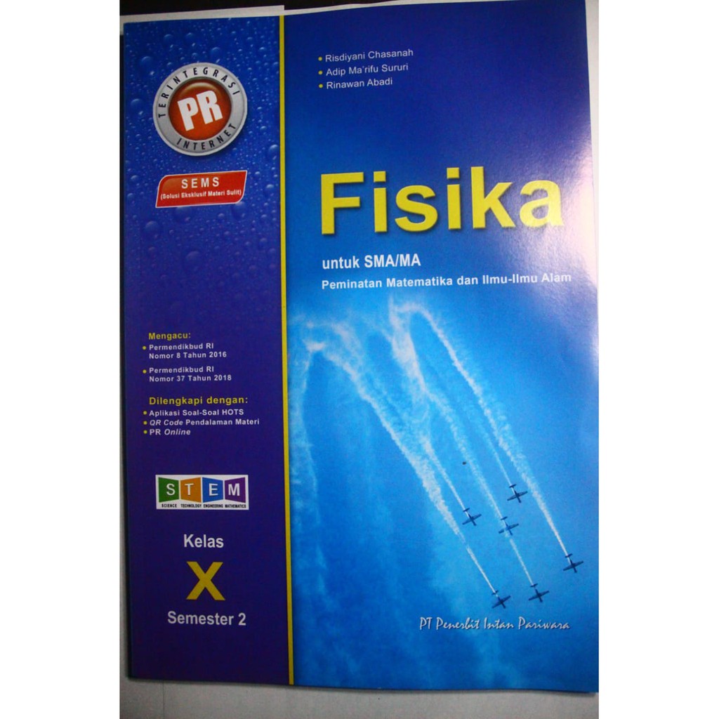 Buku Pr Fisika Intan Pariwara Kelas 10 Semester 2 2019 2020 Shopee Indonesia