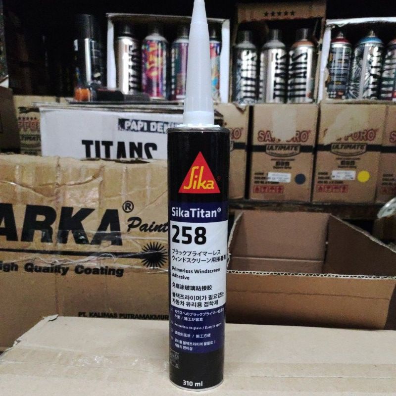 Sealant sika titans 258 Black 310 Ml