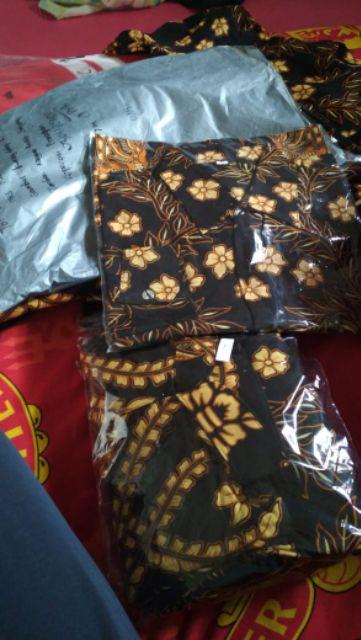 [cod] Promo !!! Tunik Batik Dress Batik Modern Pakde Batik