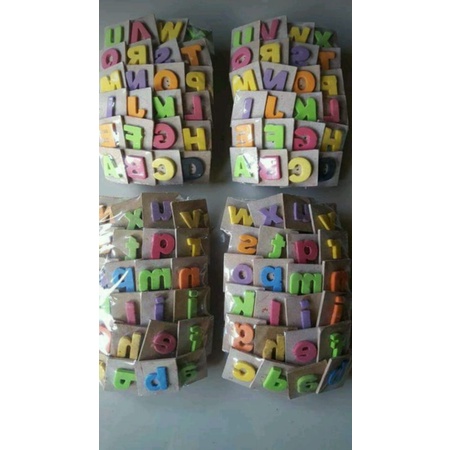 

mainan edukasi- stempel abjad