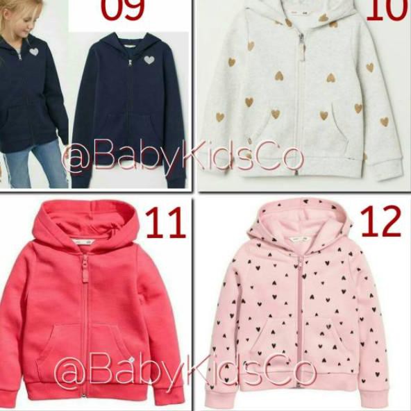 h and m baby girl coats