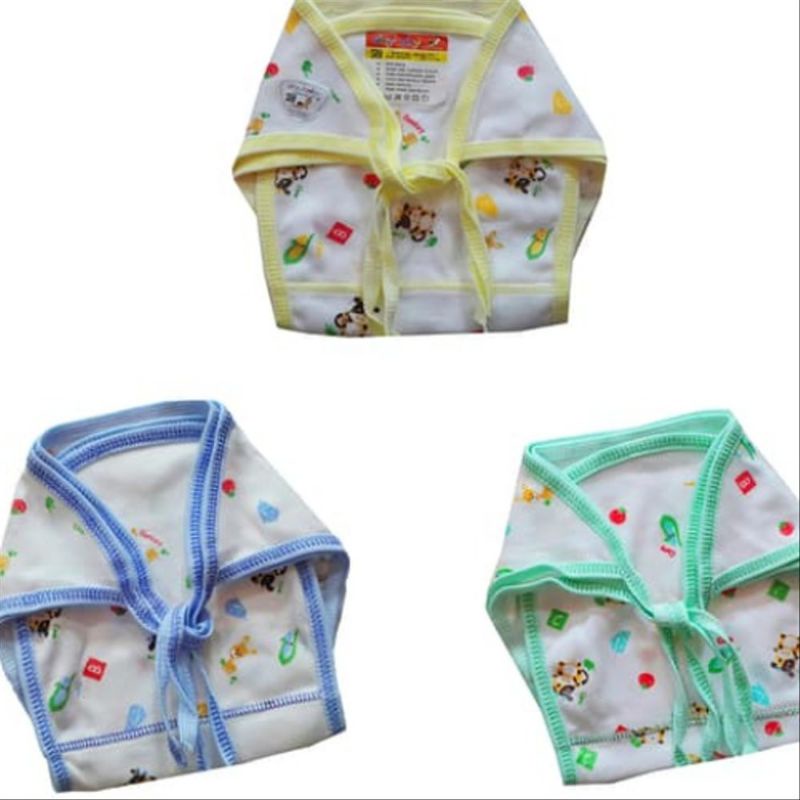 ABIY BABY-6pcs POPOK BAYI TALI ABIY BABY-POPOK KAIN-POPOK BAYI MURAH SNI