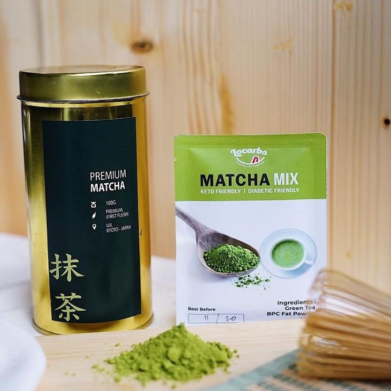 

Matcha Mix powder Keto Premium// Minuman Diet//Keto Friendly //DEBM