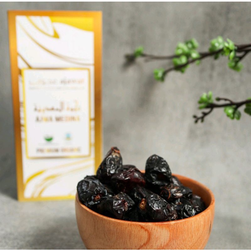 

Kurma Azwa Madinah premium 500 gram organik tanpa pertisida