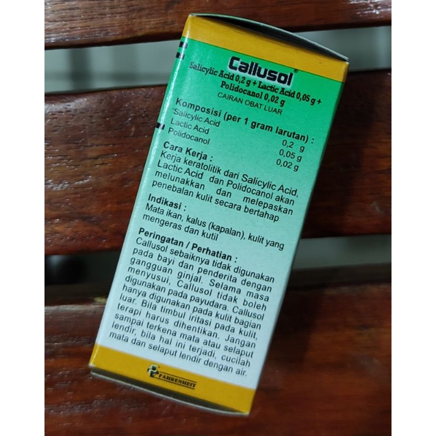 Callusol 10 ML / Obat Kutil / Mata Ikan / Kapalan Terlepas