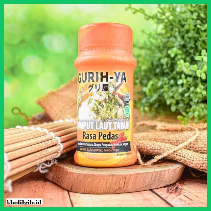 

gnidderdsaus- gurih-ya spicy seaweed seasoning -asliiiiii.