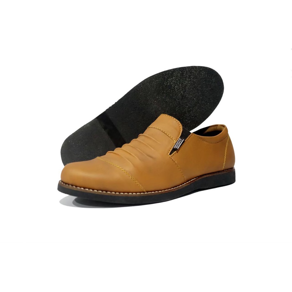 BURAY X SepatuKasual SLIP ON LOAFERS PRIA DEWASA KULIT SINTETIS PREMIUM FORMAL CASUAL SLIP ON PRIA KERJA KANTOR GURU PNS PESTA RESMI NYAMAN || SLIP ON PRIA PANSUS BERKUALITAS