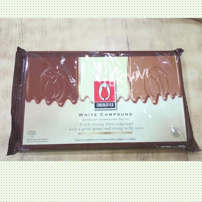 

COKLAT TULIP WHITE COMPOUND 12X1KG - KARTONAN DC51C1215