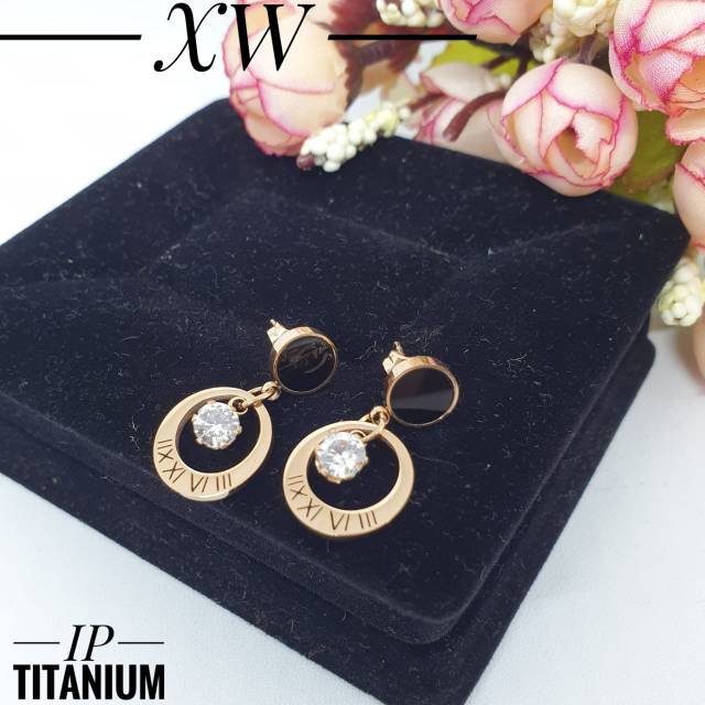 Anting Titanium Romawi E14033