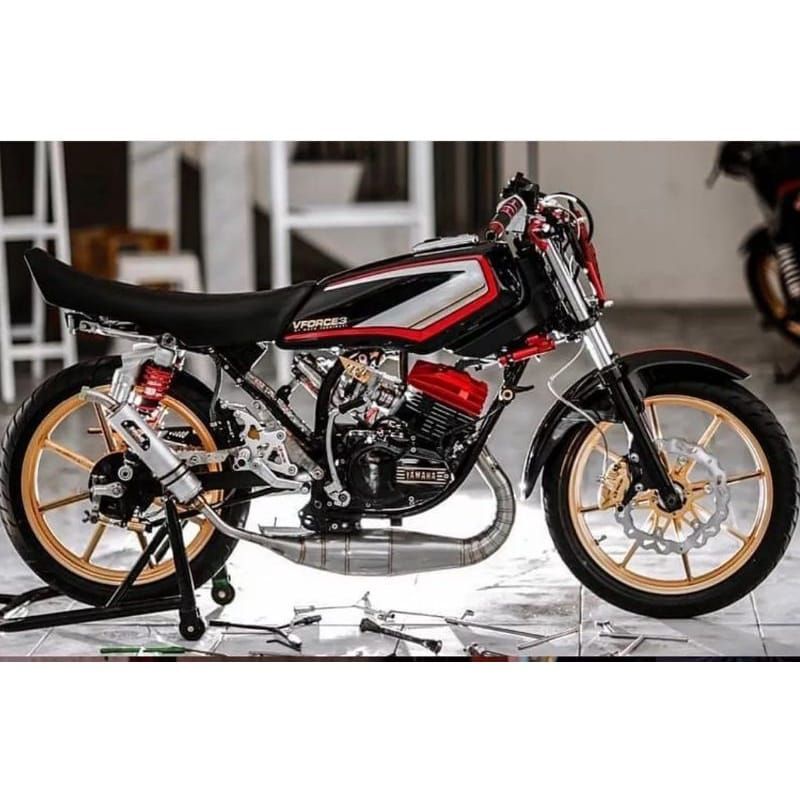 Striping sticker standar lis body rx king 1993