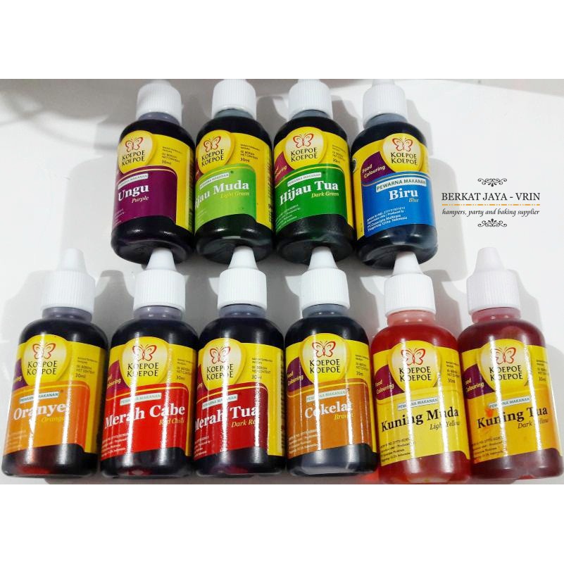 

Koepoe Koepoe Pewarna Makanan 30ml