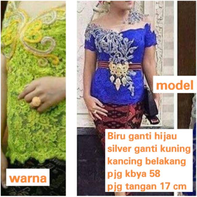 Pesanan kebaya + kain 5 mter