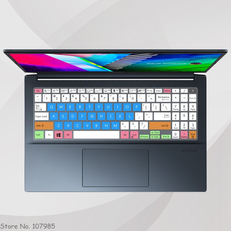 Film Pelindung Keyboard Bahan Silikon TPU Bening Untuk Asus Vivobook Pro 16x oled N7600 M7600 M7600Q 2021 16 inch